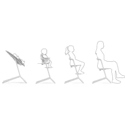 Coussins De Chaise|Autres Accessoires Pour Chaise Haute*CYBEX Lemo Lot de Coussins Confort de Suede Grey