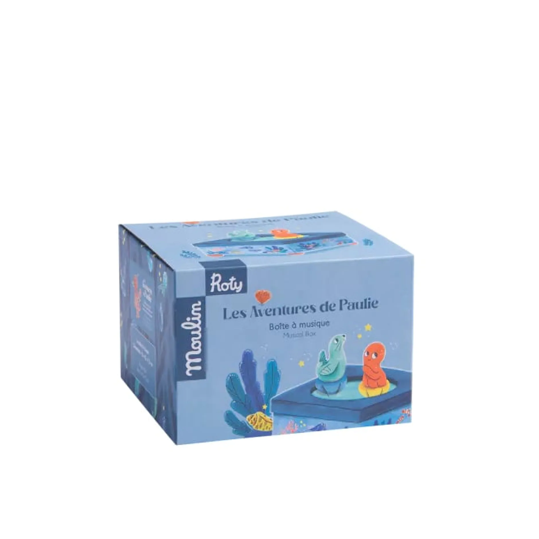 Boites À Musique*Moulin Roty Les Aventures de Paulie Boîte à Musique de