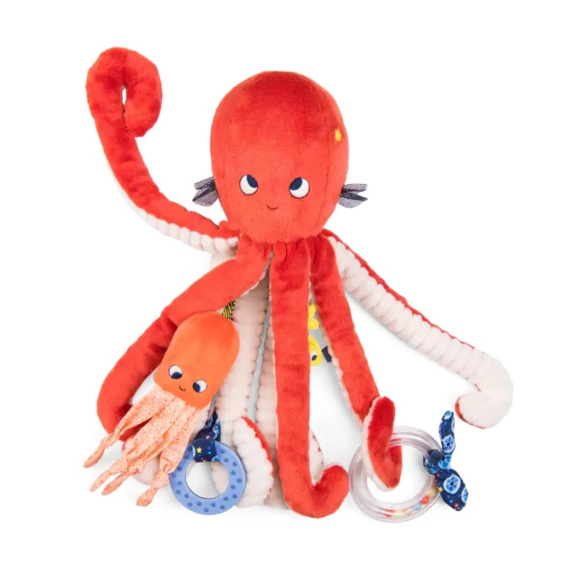 Jouets D'Activités*Moulin Roty Les Aventures de Paulie Grand poulpe d'activités de