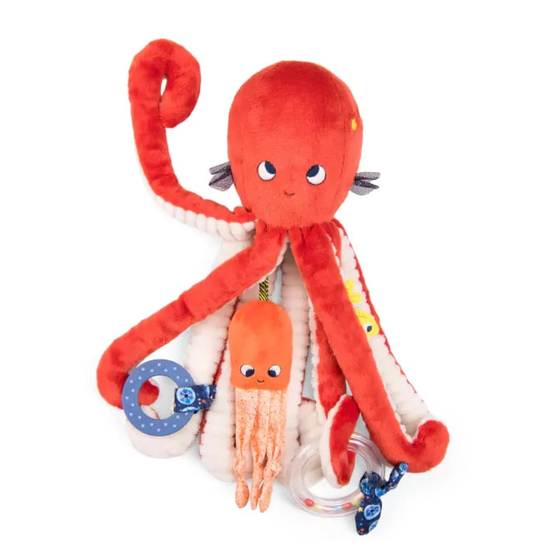 Jouets D'Activités*Moulin Roty Les Aventures de Paulie Grand poulpe d'activités de