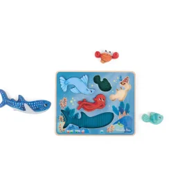 Puzzle*Moulin Roty Les Aventures de Paulie Puzzle Sensoriel de