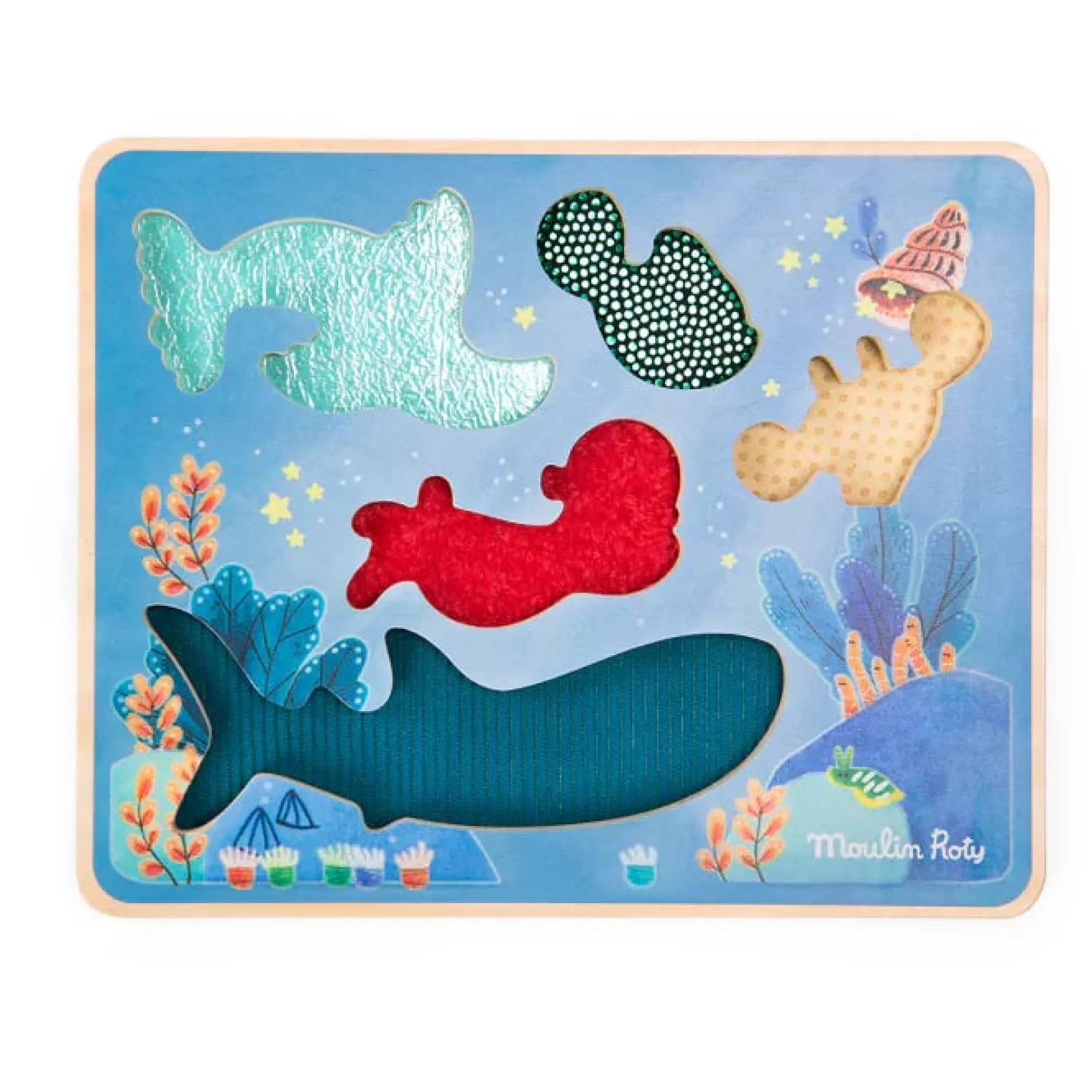 Puzzle*Moulin Roty Les Aventures de Paulie Puzzle Sensoriel de