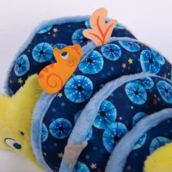 Peluches À Accrocher*Moulin Roty Les Aventures de Paulie Spirale d'activités de Bleu