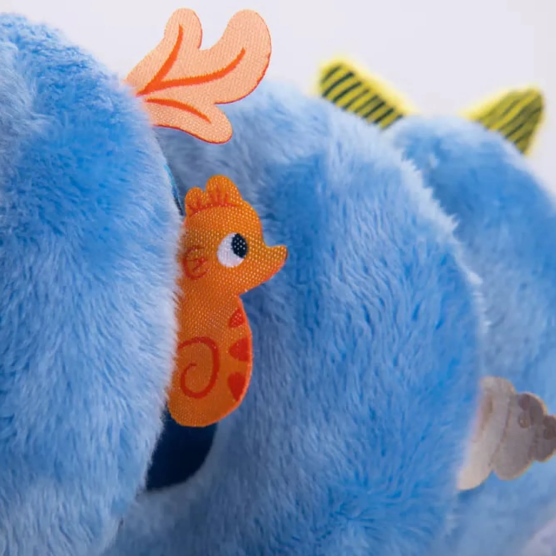 Peluches À Accrocher*Moulin Roty Les Aventures de Paulie Spirale d'activités de Bleu