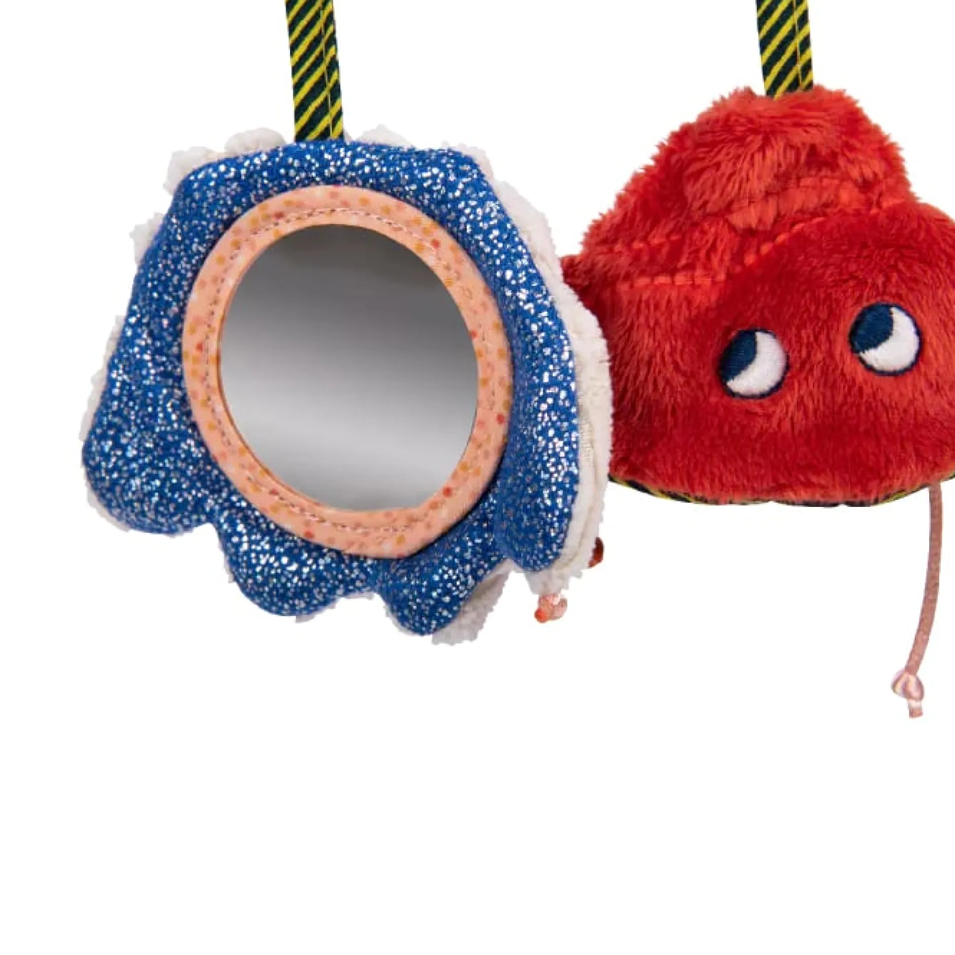 Peluches À Accrocher*Moulin Roty Les Aventures de Paulie Spirale d'activités de Bleu