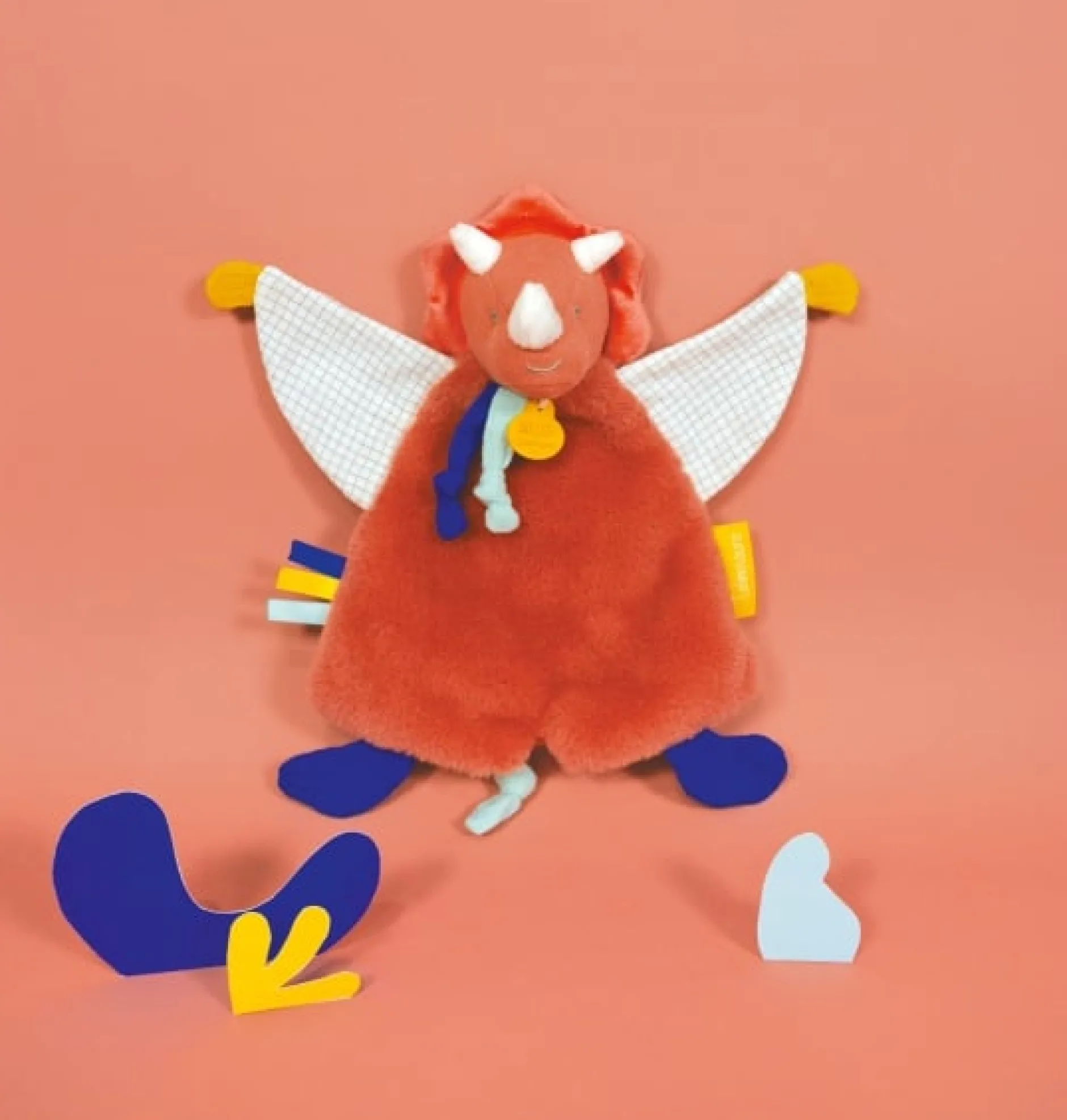 Doudous*Doudou et Compagnie Les Calinosaures Doudou de Lou