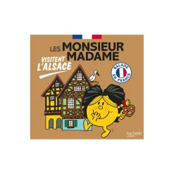 Livres*Hachette Pratique Les Monsieur Madame visitent l'Alsace de