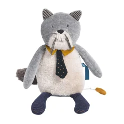 Peluches Musicales*Moulin Roty Les Moustaches peluche musicale de