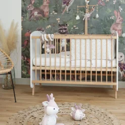 Tours De Lit*Domiva Lilas Tour de lit adaptable 30 x 180 cm de