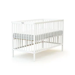 Lits 60X120 Évolutifs|Lits 60X120 Non Évolutifs*Formula Baby Lit en bois 60 x 120 cm de Blanc