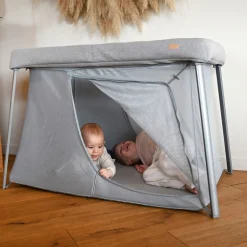 Lits Parapluies|Lits Parapluies*Béaba Lit Parapluie 3-en-1 Easy Sleep de Gris chiné