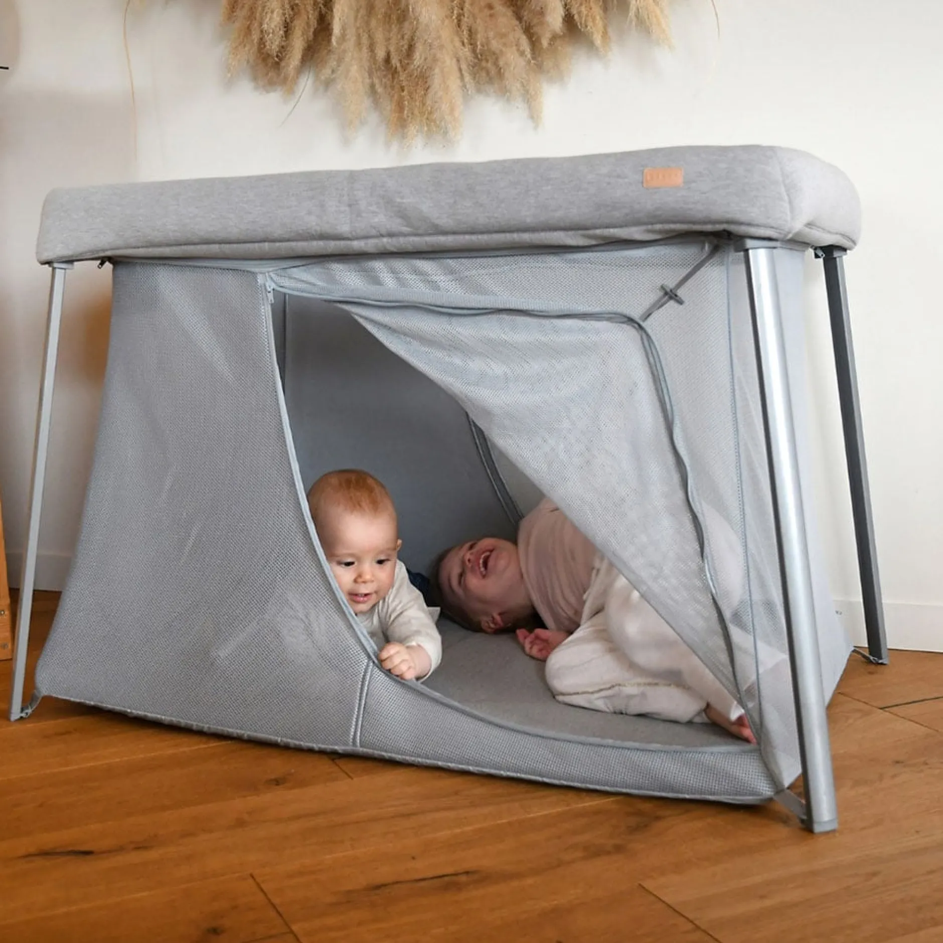 Lits Parapluies|Lits Parapluies*Béaba Lit Parapluie 3-en-1 Easy Sleep de Gris chiné