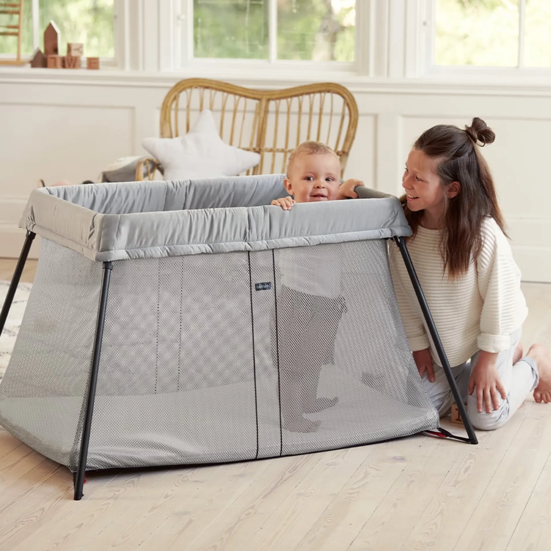 Lits Parapluies|Lits Parapluies*BabyBjörn Lit Parapluie Light de Argent