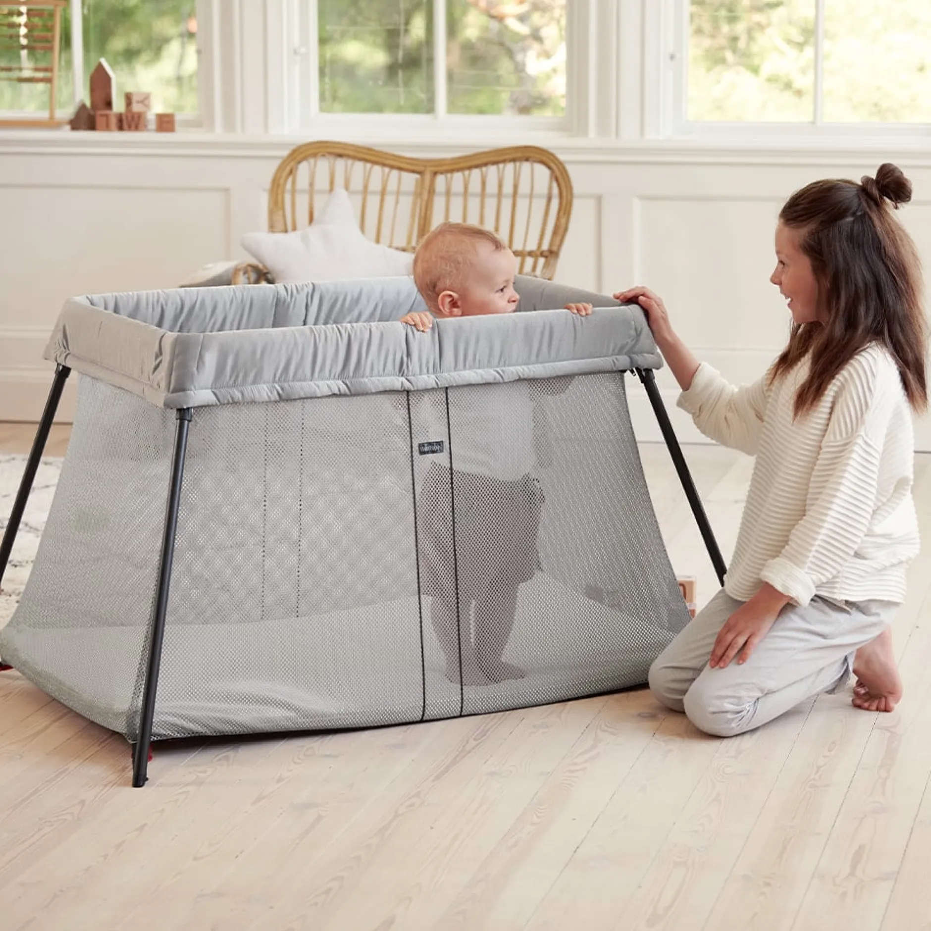 Lits Parapluies|Lits Parapluies*BabyBjörn Lit Parapluie Light de Argent