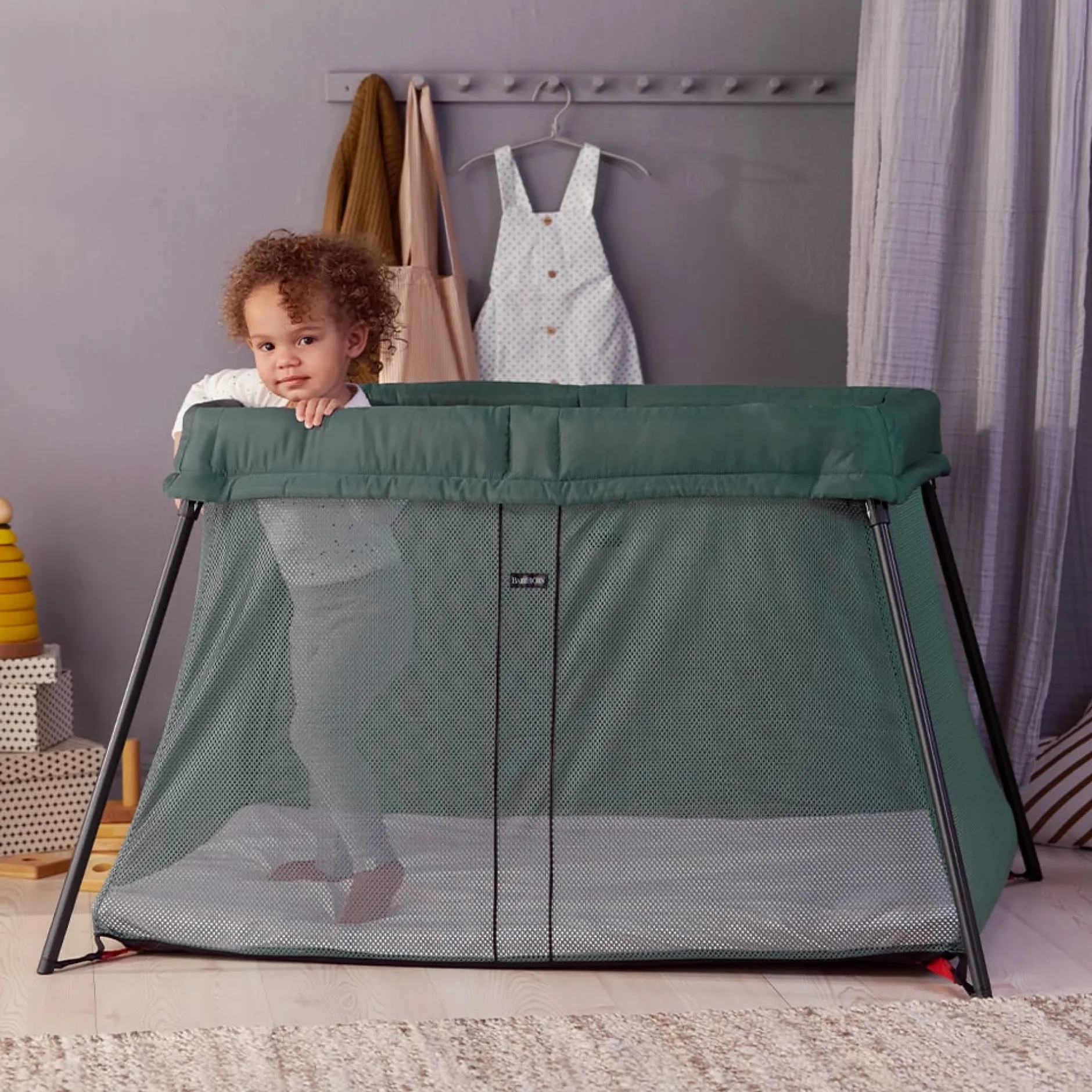 Lits Parapluies|Lits Parapluies*BabyBjörn Lit Parapluie Light de Vert foncé