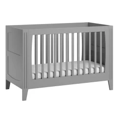 Lits 70X140 Évolutifs*Vox Lit évolutif Milenne 70 x 140 cm de Gris clair