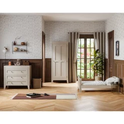 Lits 70X140 Évolutifs*Vox Lit évolutif Milenne 70 x 140 cm de Sable