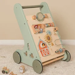 Porteurs|Jouets En Bois*Little Dutch Little Farm Chariot à Blocs en bois de