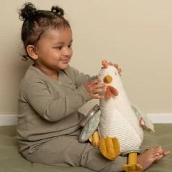 Jouets D'Activités*Little Dutch Little Farm Peluche d'activités Poule de