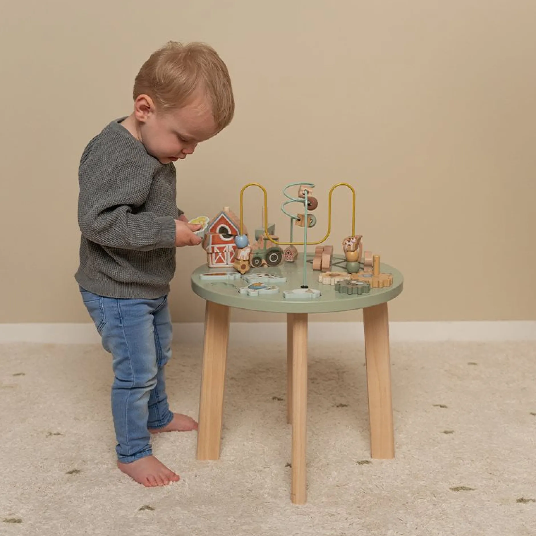 Jouets D'Activités*Little Dutch Little Farm Table d'activités bois de