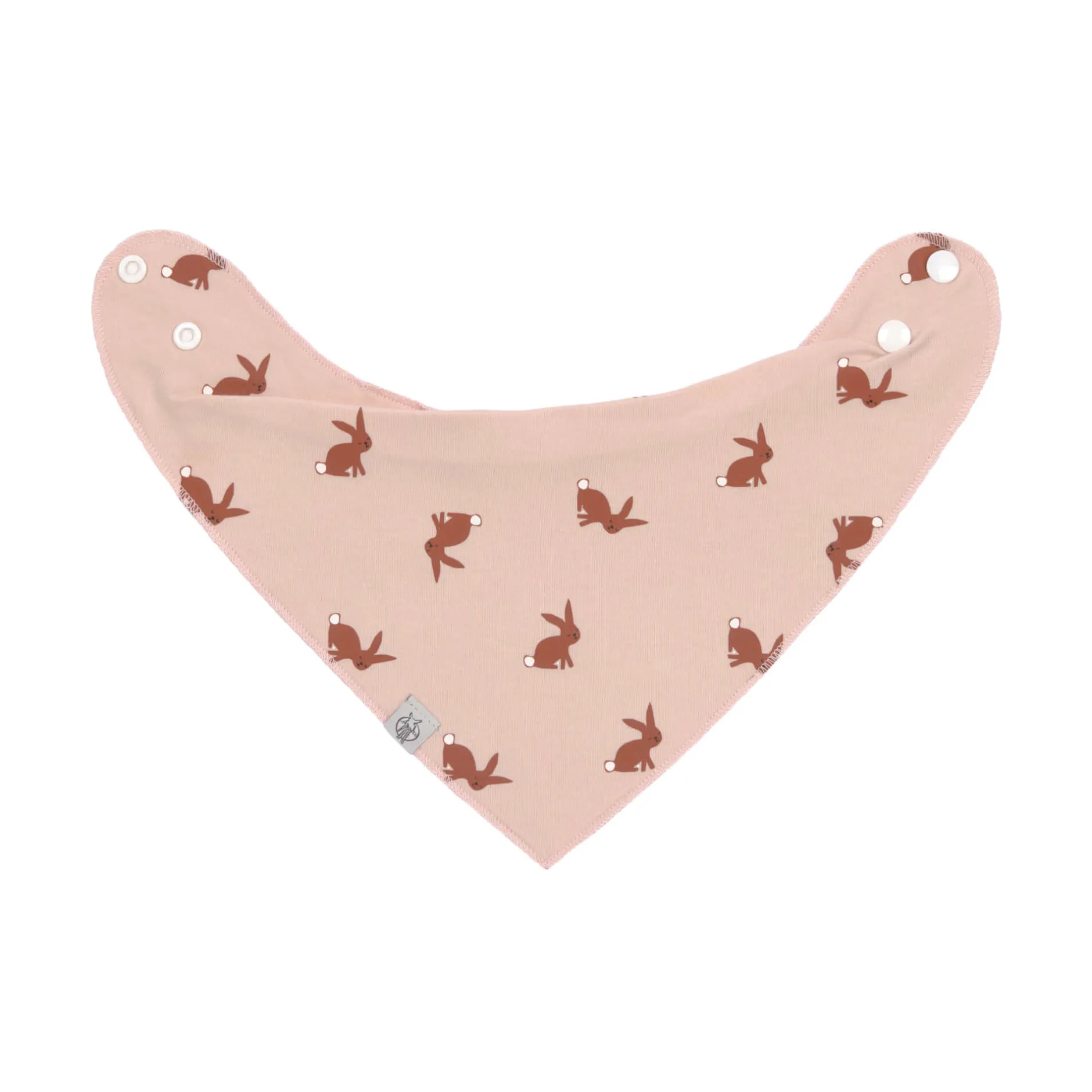 Bavoirs*Lässig Little Forest Lot de 2 bavoirs bandanas de Lapin