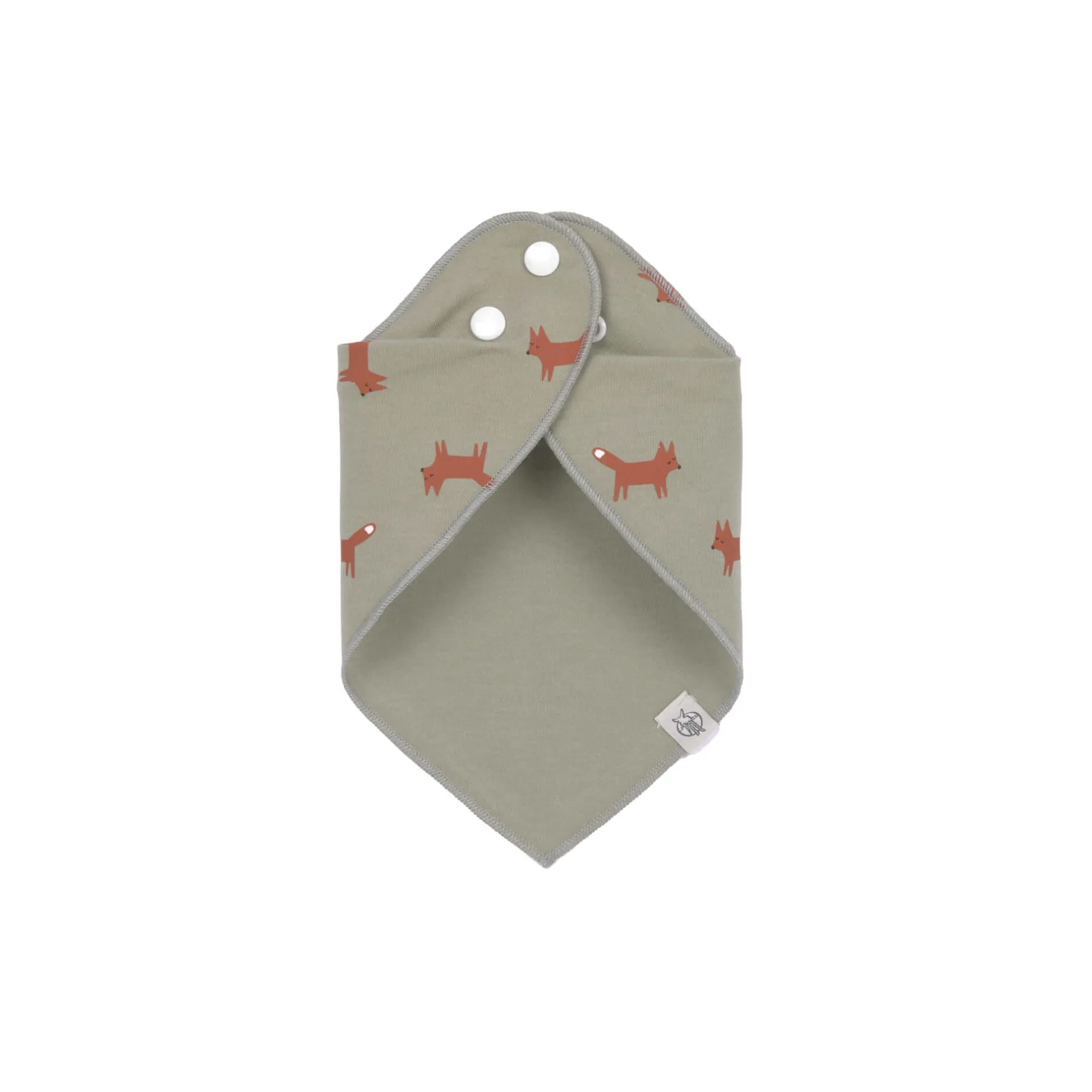 Bavoirs*Lässig Little Forest Lot de 2 bavoirs bandanas de Renard