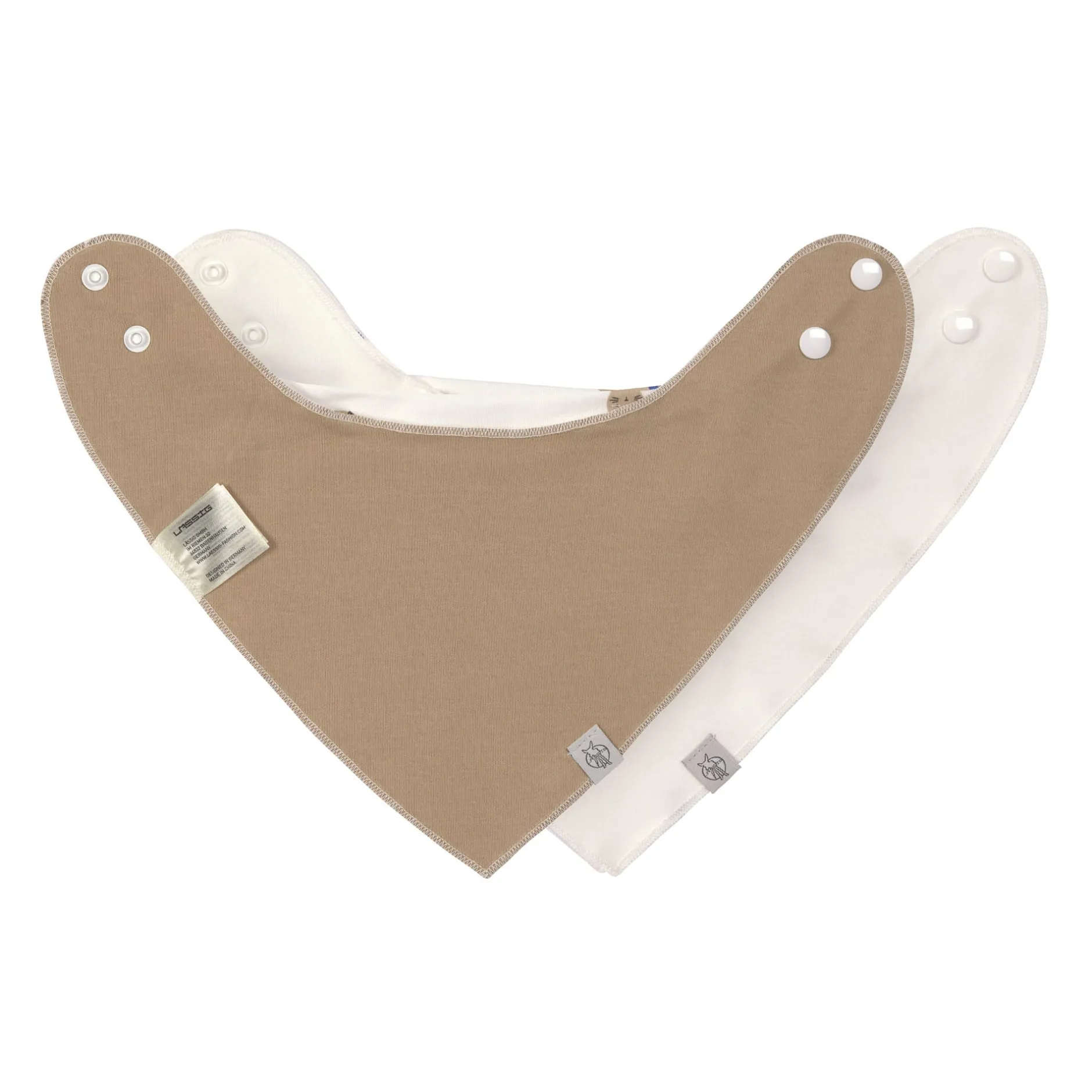 Bavoirs*Lässig Little Mateys Lot de 2 Bavoirs Bandanas de Royal Bleu