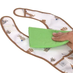 Bavoirs*Lässig Little Mateys Lot de 2 bavoirs avec poche de Royal bleu