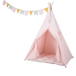 Jouets D'Activités*Little Dutch Little Pink Flowers Tente de jeu de