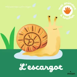Livres*Milan Livre - Mes animaux à toucher de L'escargot