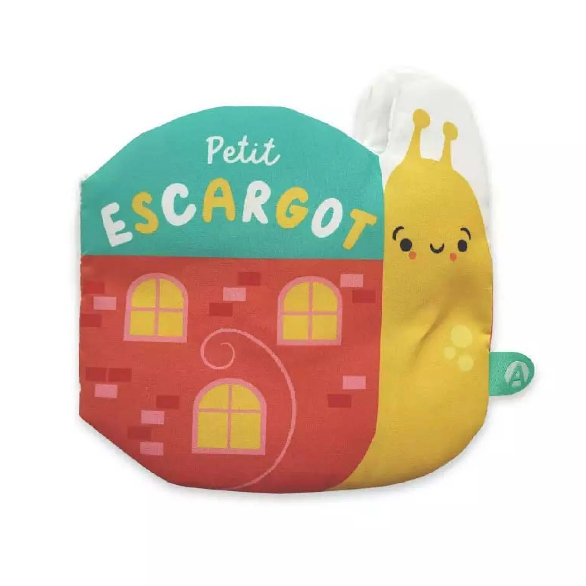 Livres*AUZOU Livre Comptines en tissu - Accordéon de Petit Escargot