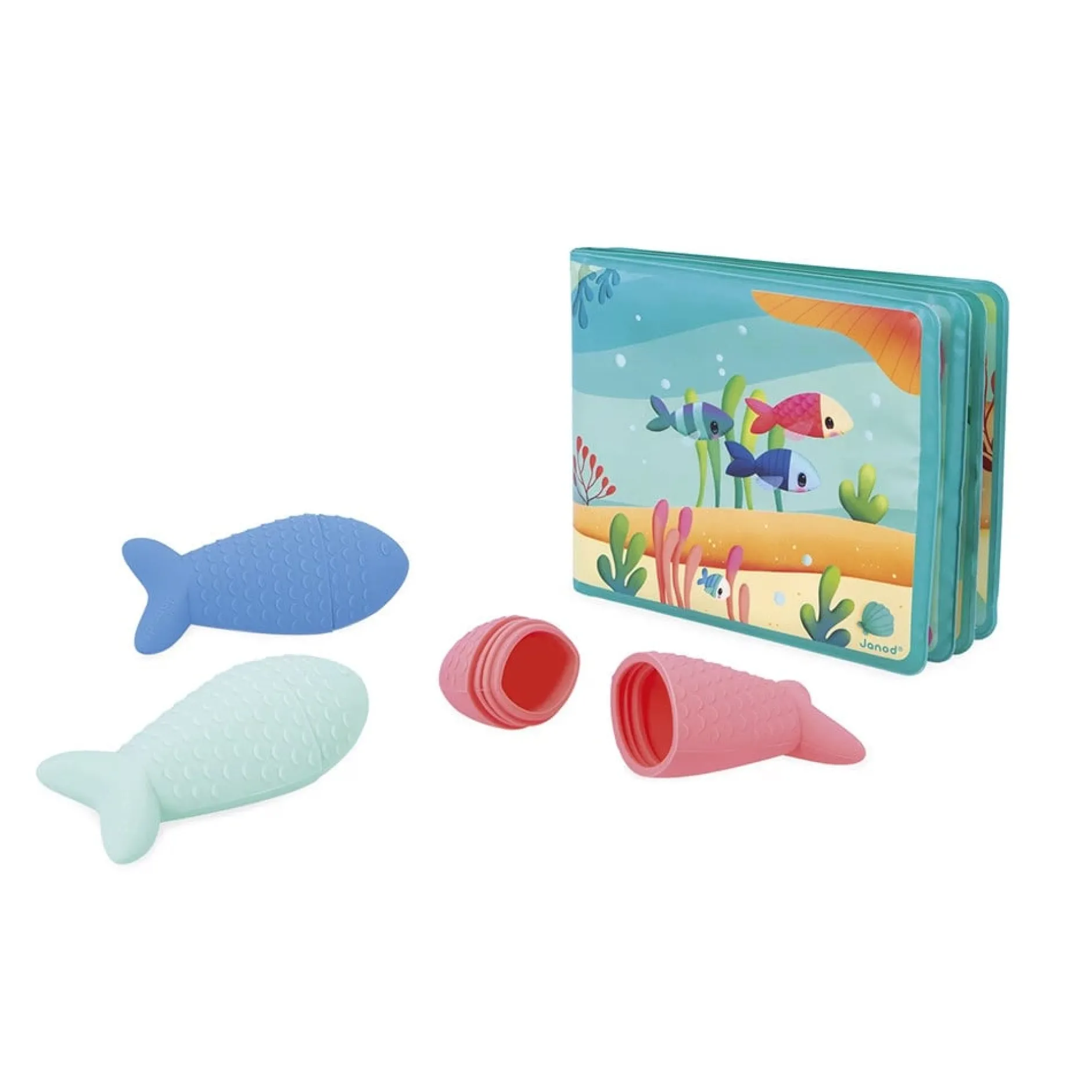 Livres|Jouets De Bain*Janod Livre de bain de La fête sous l'océan