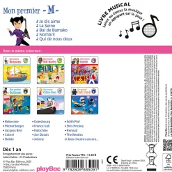 Livres*PlayBac Livre musical - Mon premier M de