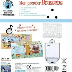 Livres*PlayBac Livre musical Mon premier Brassens de