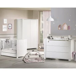 Armoires 2 Portes*Sauthon Baby's Sweet Home Loft armoire 2 portes de Blanc