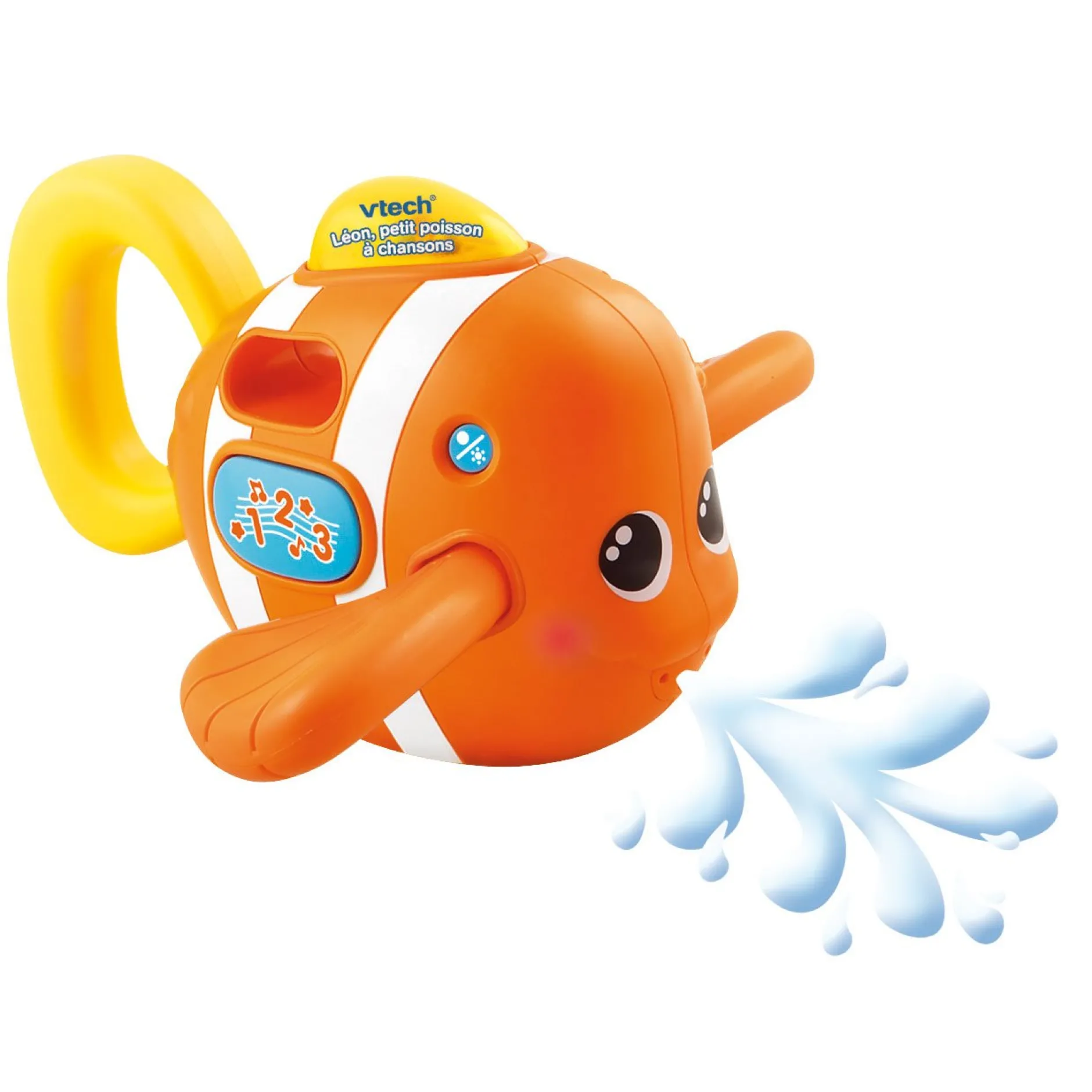 Jouets De Bain*Vtech Léon p'tit poisson à chansons de Orange