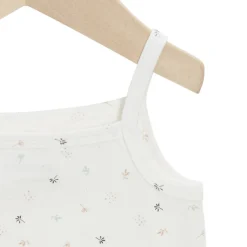 Bodies*P'tit bisou Lot 2 bodies à bretelles Trousseau Mon Chaton de Vert Sauge