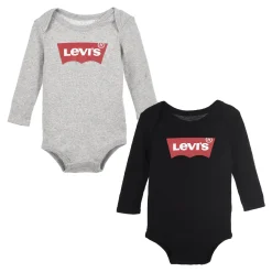 Bodies|Bodies*Levi's Kids Lot 2 bodies à manches longues de Grey