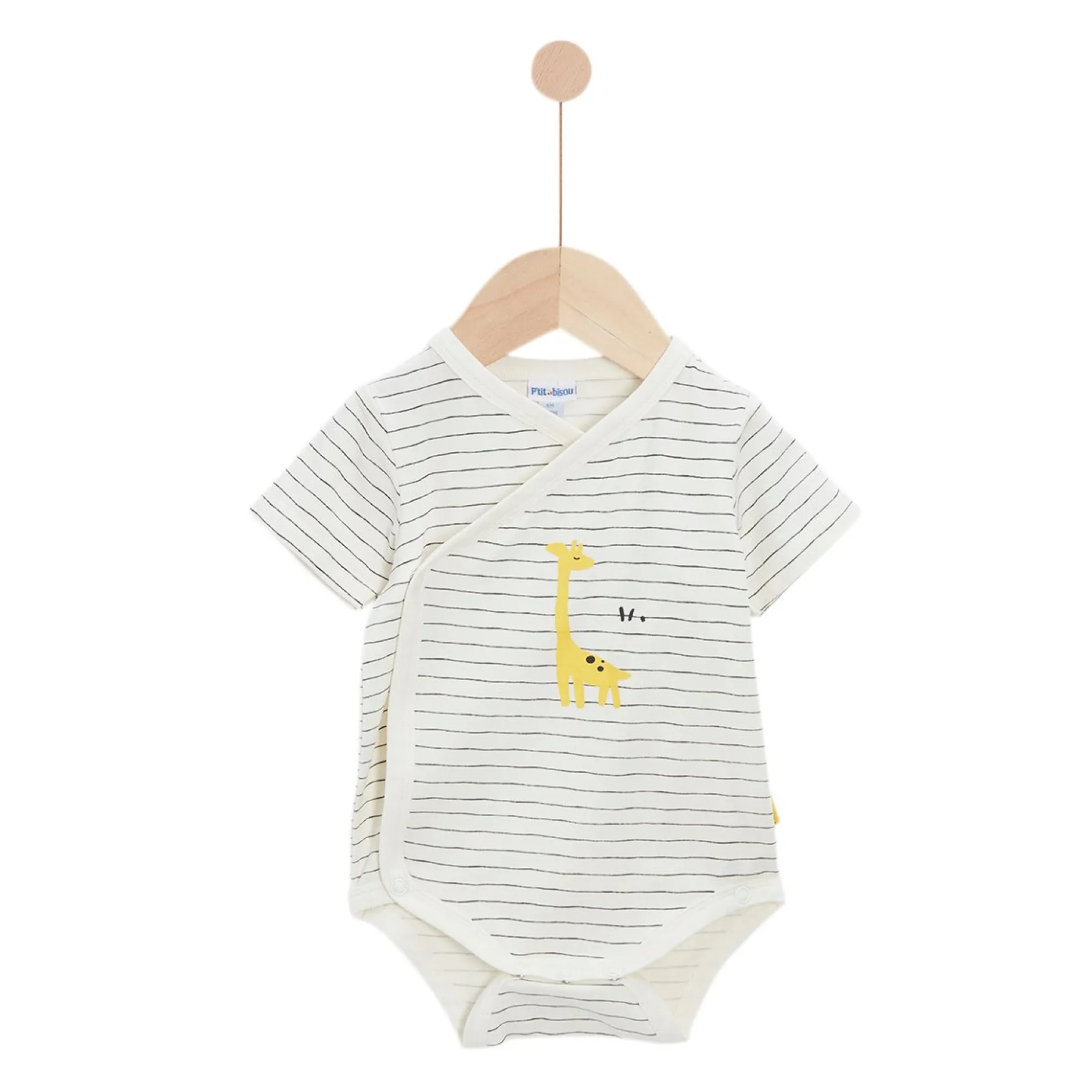 Bodies*P'tit bisou Lot 2 bodies manches courtes de