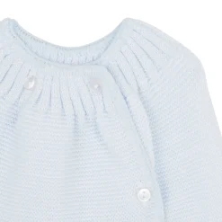 Vêtements Naissance*P'tit Bisou Petit Prix Lot 2 brassières 0-1 mois de Blanc/Bleu