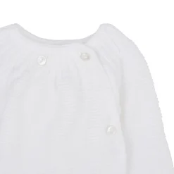 Vêtements Naissance*P'tit Bisou Petit Prix Lot 2 brassières 0-1 mois de Blanc/Marine