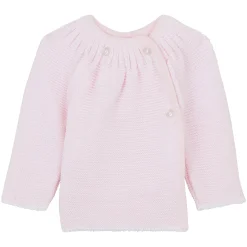 Vêtements Naissance*P'tit Bisou Petit Prix Lot 2 brassières 0-1 mois de Blanc/Rose