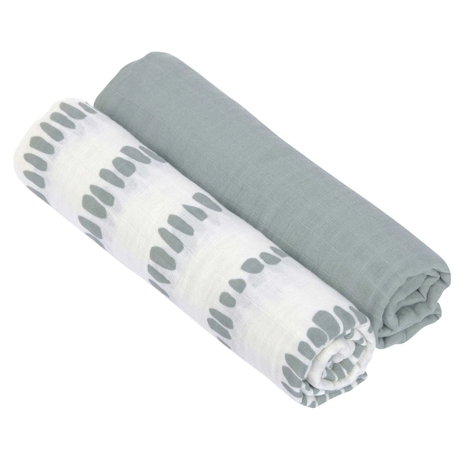 Langes*Lässig Lot 2 Langes mousseline de Gris