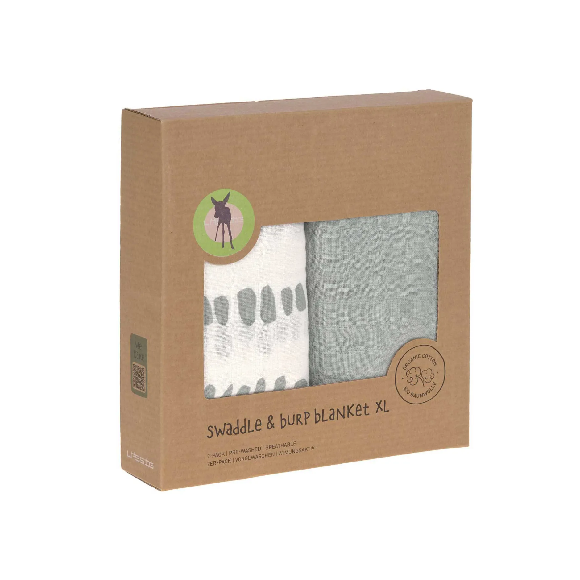 Langes*Lässig Lot 2 Langes mousseline de Gris