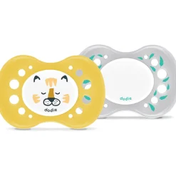 Sucettes*Dodie Lot 2 sucettes anatomatiques Nuit 18 mois + de Dodo les Animaux Aléatoire