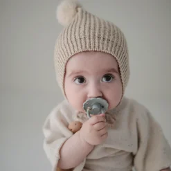 Sucettes*Frigg Lot 2 Sucettes latex Daisy 0-6 mois de Vert