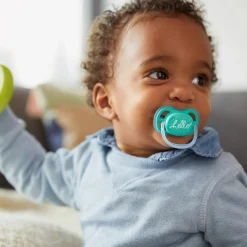 Sucettes*Philips AVENT Lot 2 sucettes ultra air 18 mois + de Gris/Bleu