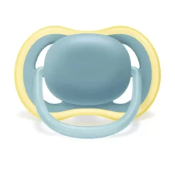 Sucettes*Philips AVENT Lot 2 sucettes ultra air 18 mois + de Gris/Bleu