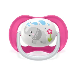 Sucettes*Philips AVENT Lot 2 sucettes ultra air 6-18 mois de Pingouin/éléphant