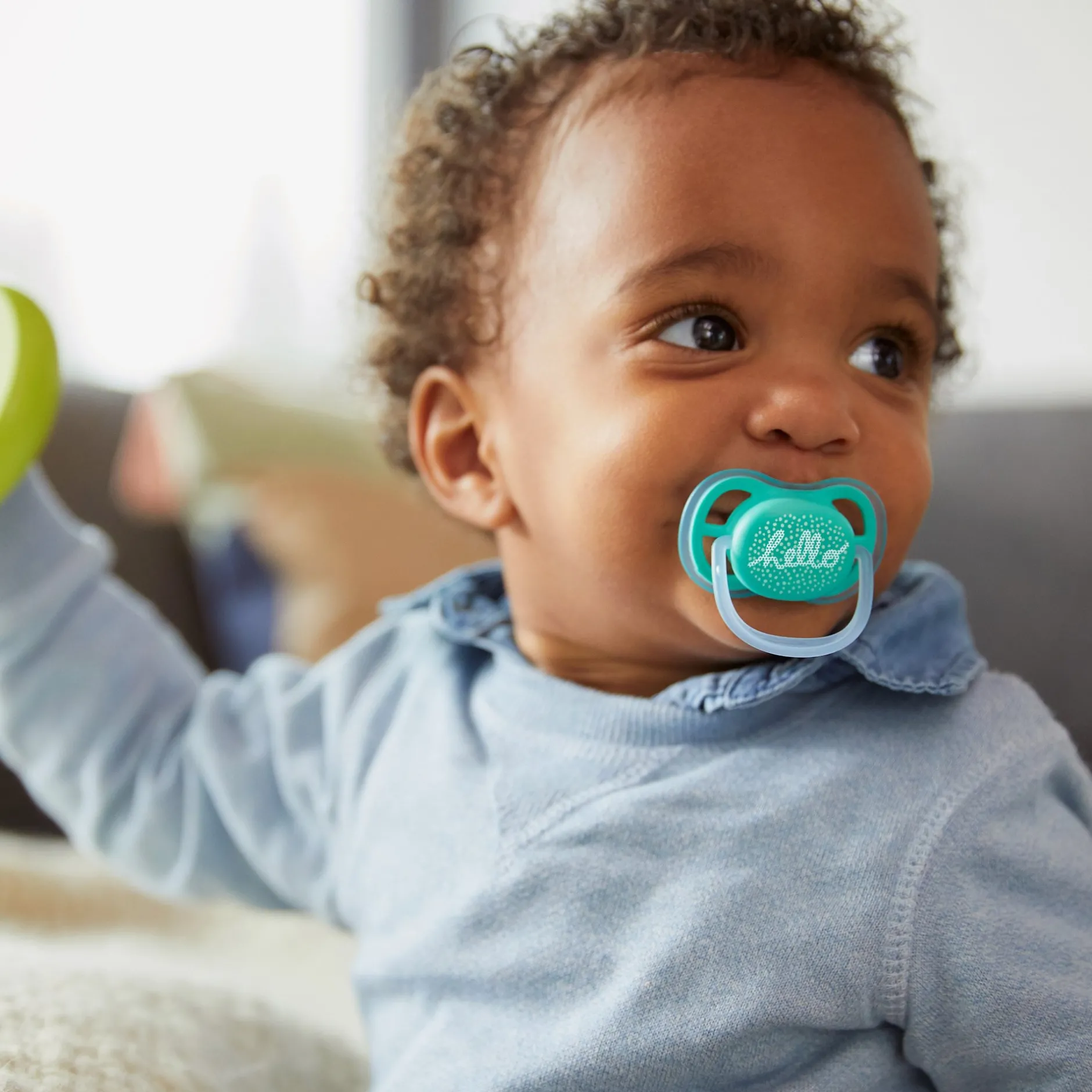 Sucettes*Philips AVENT Lot 2 sucettes ultra air 0-6 mois de I love mama et papillon